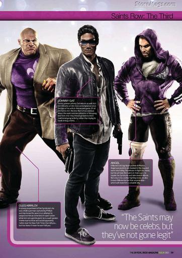 Saints Row: The Third - Сканы из журнала Xbox World